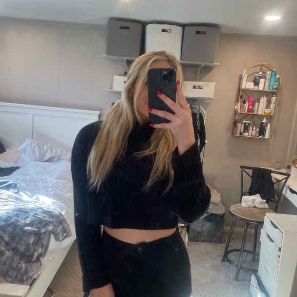 FOREVER 21 knit turtleneck sweater S - Picture 5 of 11